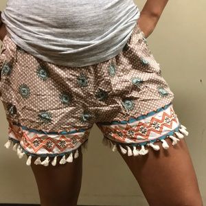 Umgee Tassel shorts